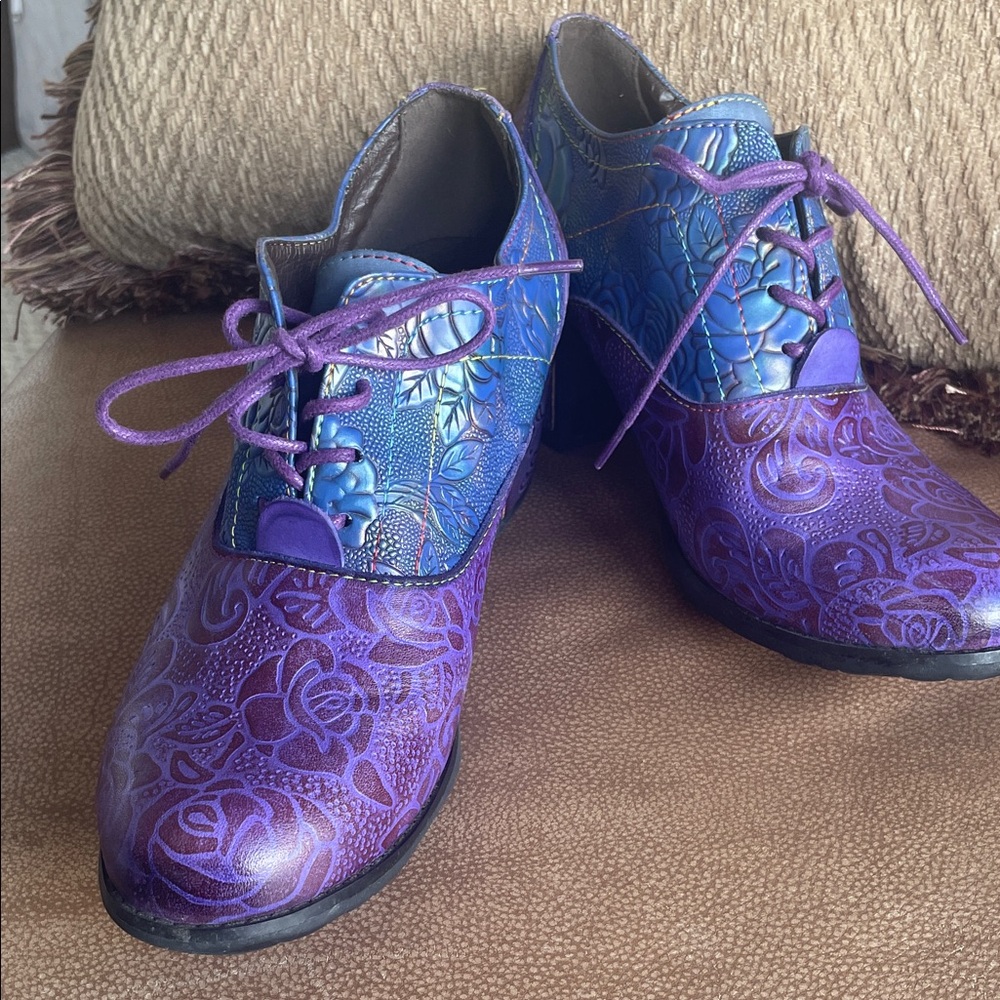 GRACOSY HANDMADE LEATHER 7.5 (38)originally $129  now $51 - Picture 7 of 9